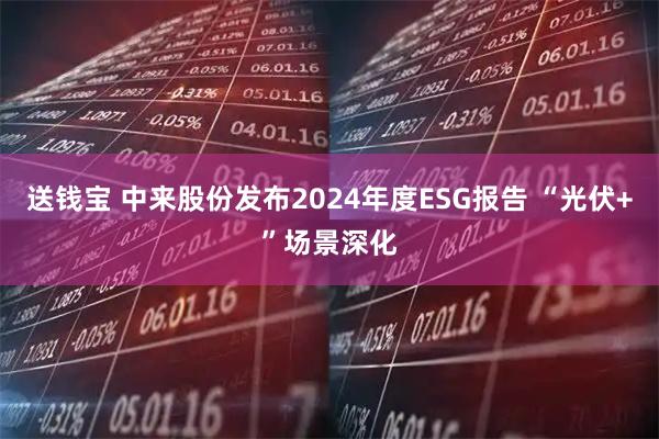 送钱宝 中来股份发布2024年度ESG报告 “光伏+”场景深化