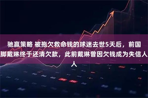 驰赢策略 被拖欠救命钱的球迷去世5天后，前国脚戴琳终于还清欠款，此前戴琳曾因欠钱成为失信人