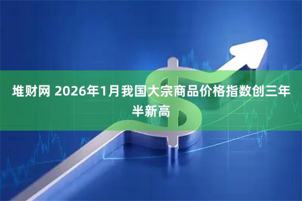 堆财网 2026年1月我国大宗商品价格指数创三年半新高